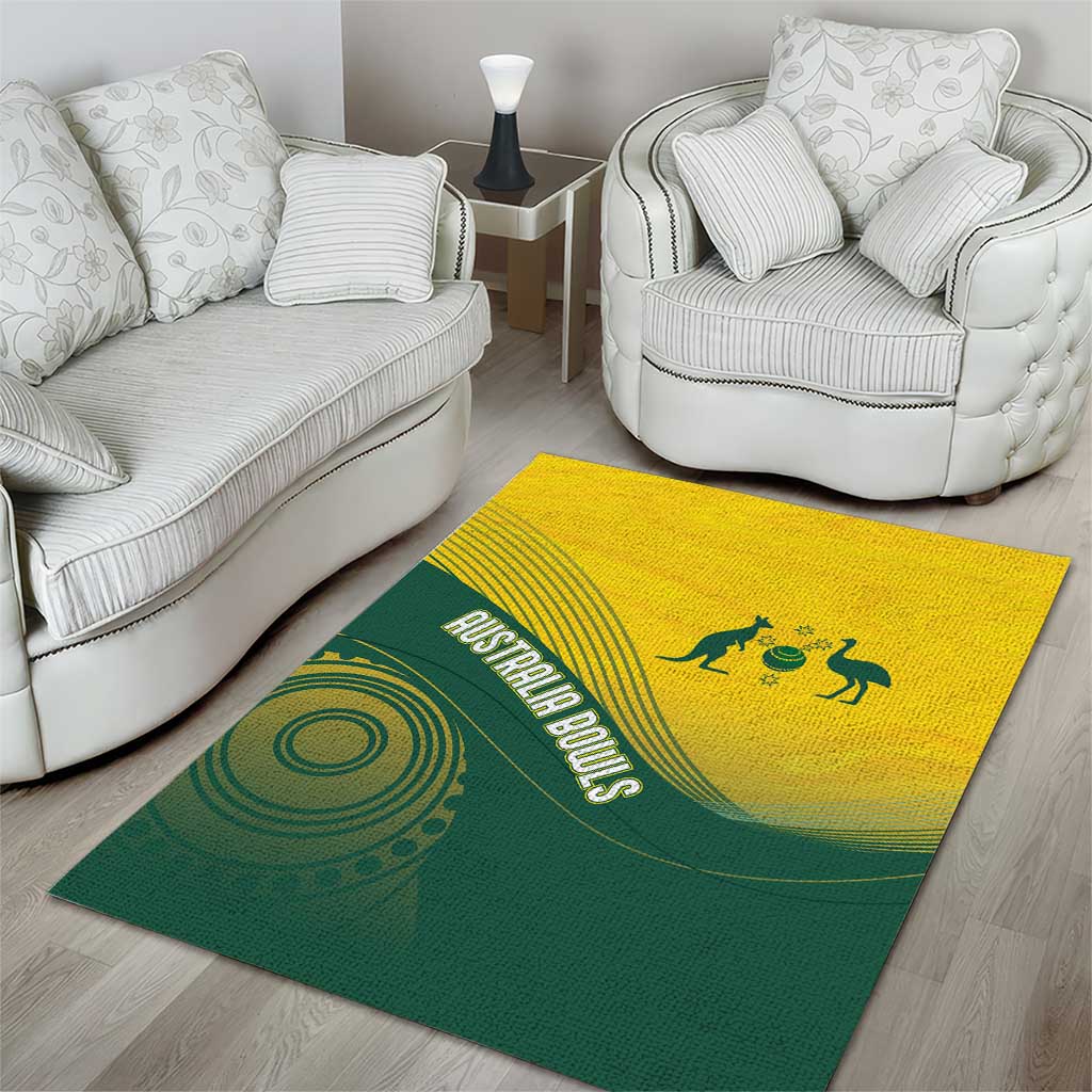 Australia Bowls Area Rug Basic Marble Glaze - National Color - Aussie Hoodie