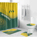Australia Bowls Bathroom Set Basic Marble Glaze - National Color - Aussie Hoodie