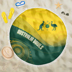 Australia Bowls Beach Blanket Basic Marble Glaze - National Color - Aussie Hoodie