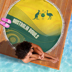 Australia Bowls Beach Blanket Basic Marble Glaze - National Color - Aussie Hoodie