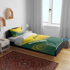 Australia Bowls Bedding Set Basic Marble Glaze - National Color - Aussie Hoodie