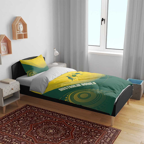 Australia Bowls Bedding Set Basic Marble Glaze - National Color - Aussie Hoodie
