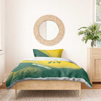 Australia Bowls Bedding Set Basic Marble Glaze - National Color - Aussie Hoodie