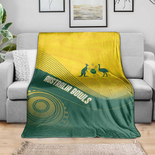 Australia Bowls Blanket Basic Marble Glaze - National Color - Aussie Hoodie