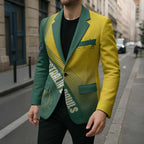 Australia Bowls Personalised Blazer Basic Marble Glaze - National Color - Aussie Hoodie
