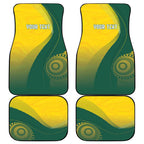 Australia Bowls Personalised Car Mats Basic Marble Glaze - National Color - Aussie Hoodie
