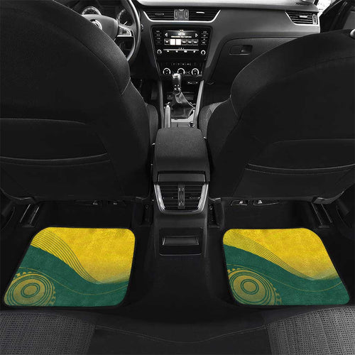 Australia Bowls Personalised Car Mats Basic Marble Glaze - National Color - Aussie Hoodie