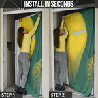 Australia Bowls Personalised Door Cover Basic Marble Glaze - National Color - Aussie Hoodie