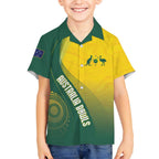 Australia Bowls Personalised Hawaiian Shirt Basic Marble Glaze - National Color - Aussie Hoodie