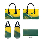 Australia Bowls Leather Bag Basic Marble Glaze - National Color - Aussie Hoodie