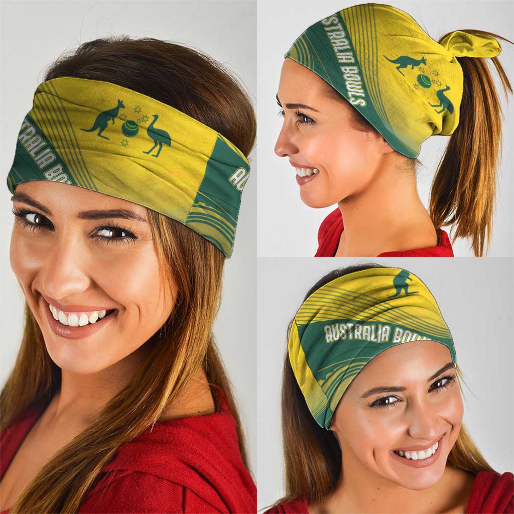 Australia Bowls Neck Gaiter Basic Marble Glaze - National Color - Aussie Hoodie