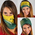 Australia Bowls Neck Gaiter Basic Marble Glaze - National Color - Aussie Hoodie