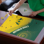 Australia Bowls Puzzle Basic Marble Glaze - National Color - Aussie Hoodie