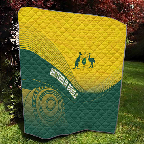 Australia Bowls Quilt Basic Marble Glaze - National Color - Aussie Hoodie
