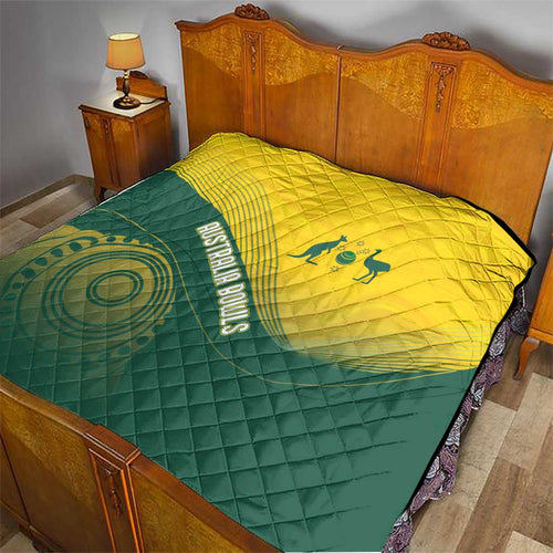 Australia Bowls Quilt Basic Marble Glaze - National Color - Aussie Hoodie