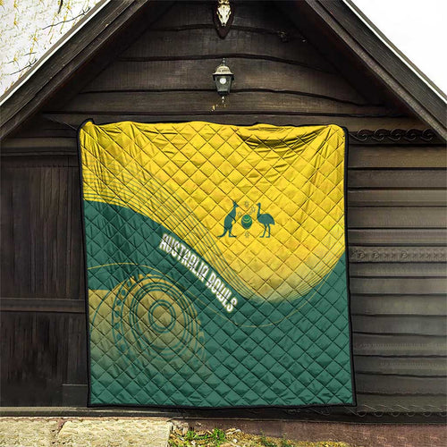 Australia Bowls Quilt Basic Marble Glaze - National Color - Aussie Hoodie