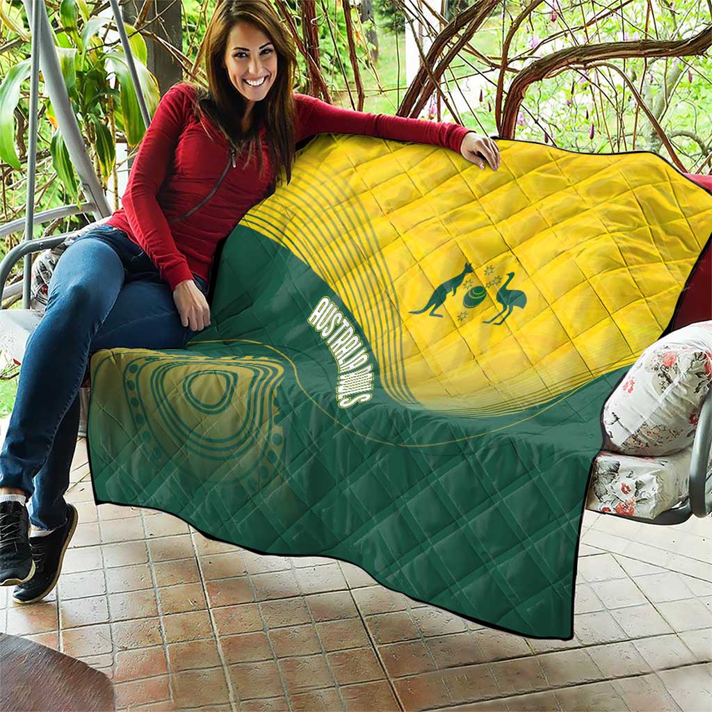 Australia Bowls Quilt Basic Marble Glaze - National Color - Aussie Hoodie