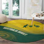 Australia Bowls Round Carpet Basic Marble Glaze - National Color - Aussie Hoodie