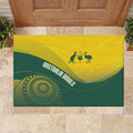 Australia Bowls Rubber Doormat Basic Marble Glaze - National Color - Aussie Hoodie