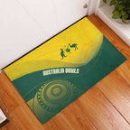 Australia Bowls Rubber Doormat Basic Marble Glaze - National Color - Aussie Hoodie