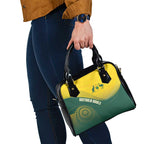Australia Bowls Shoulder Handbag Basic Marble Glaze - National Color - Aussie Hoodie