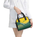 Australia Bowls Shoulder Handbag Basic Marble Glaze - National Color - Aussie Hoodie