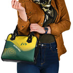 Australia Bowls Shoulder Handbag Basic Marble Glaze - National Color - Aussie Hoodie
