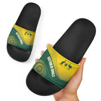 Australia Bowls Slide Sandals Basic Marble Glaze - National Color - Aussie Hoodie