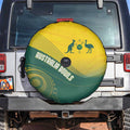 Australia Bowls Spare Tire Cover Basic Marble Glaze - National Color - Aussie Hoodie