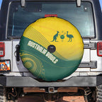 Australia Bowls Spare Tire Cover Basic Marble Glaze - National Color - Aussie Hoodie