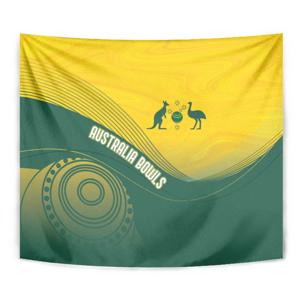Australia Bowls Tapestry Basic Marble Glaze - National Color - Aussie Hoodie
