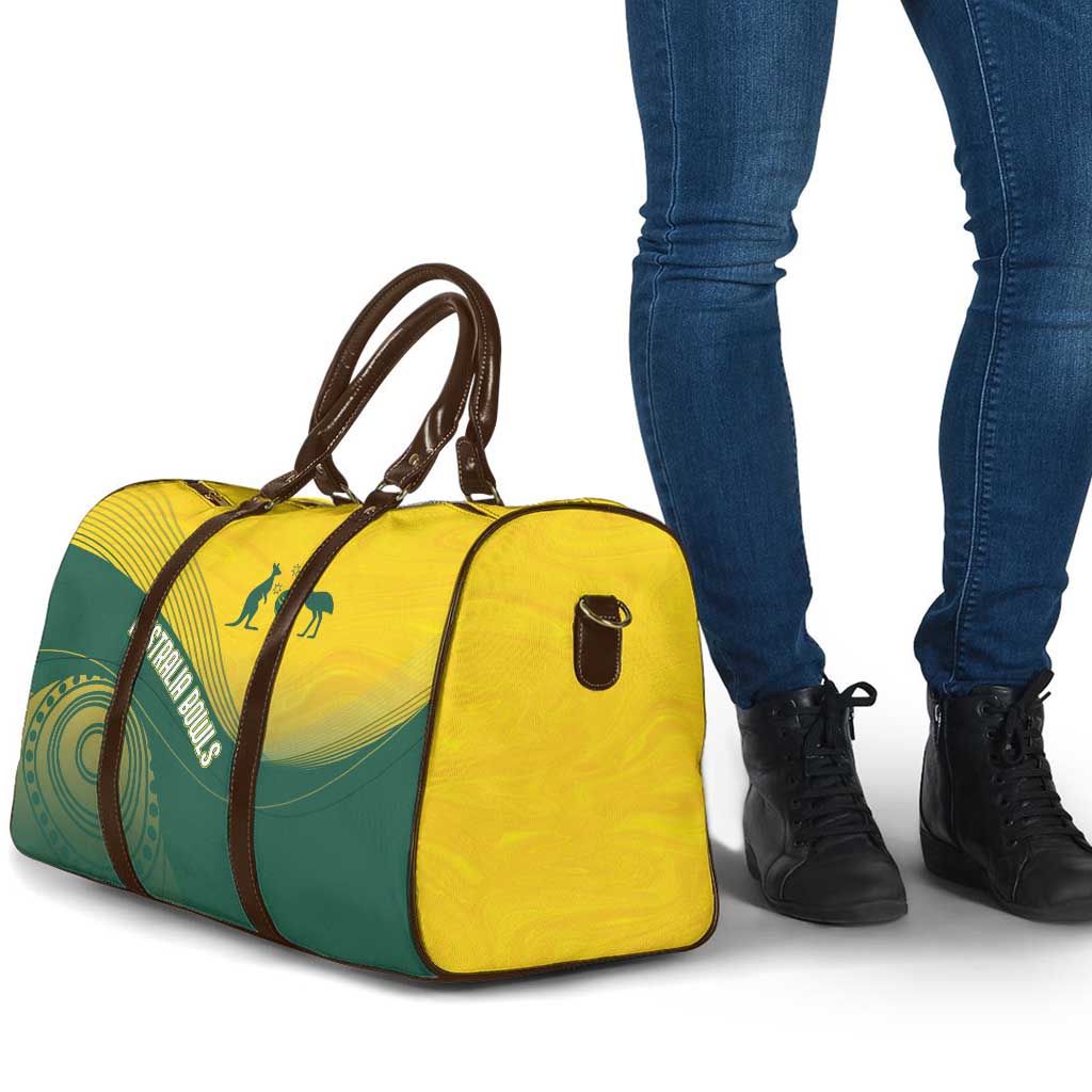 Australia Bowls Travel Bag Basic Marble Glaze - National Color - Aussie Hoodie