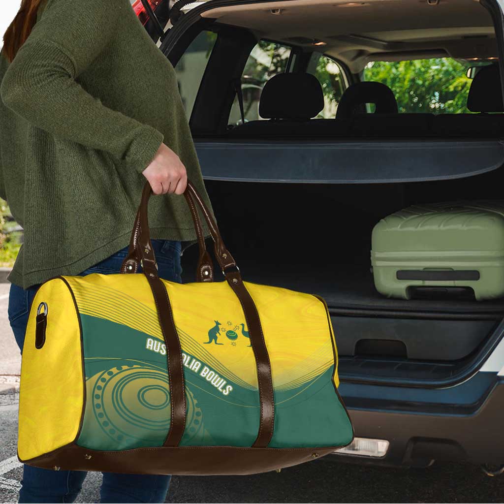 Australia Bowls Travel Bag Basic Marble Glaze - National Color - Aussie Hoodie