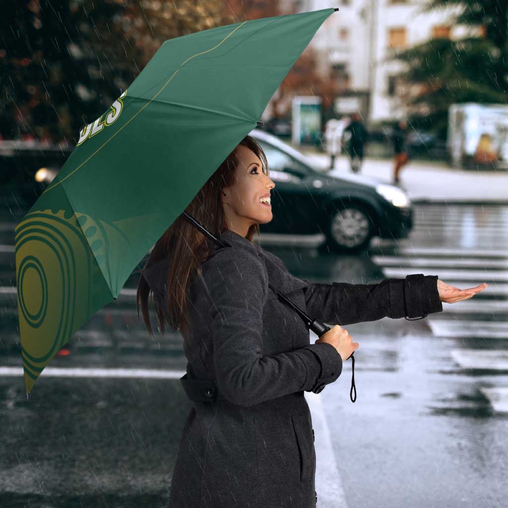 Australia Bowls Umbrella Basic Marble Glaze - National Color - Aussie Hoodie