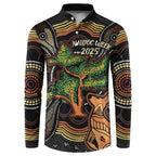 NAIDOC Week 2025 Indigenous Button Sweatshirt Legacies - Tree Of Life