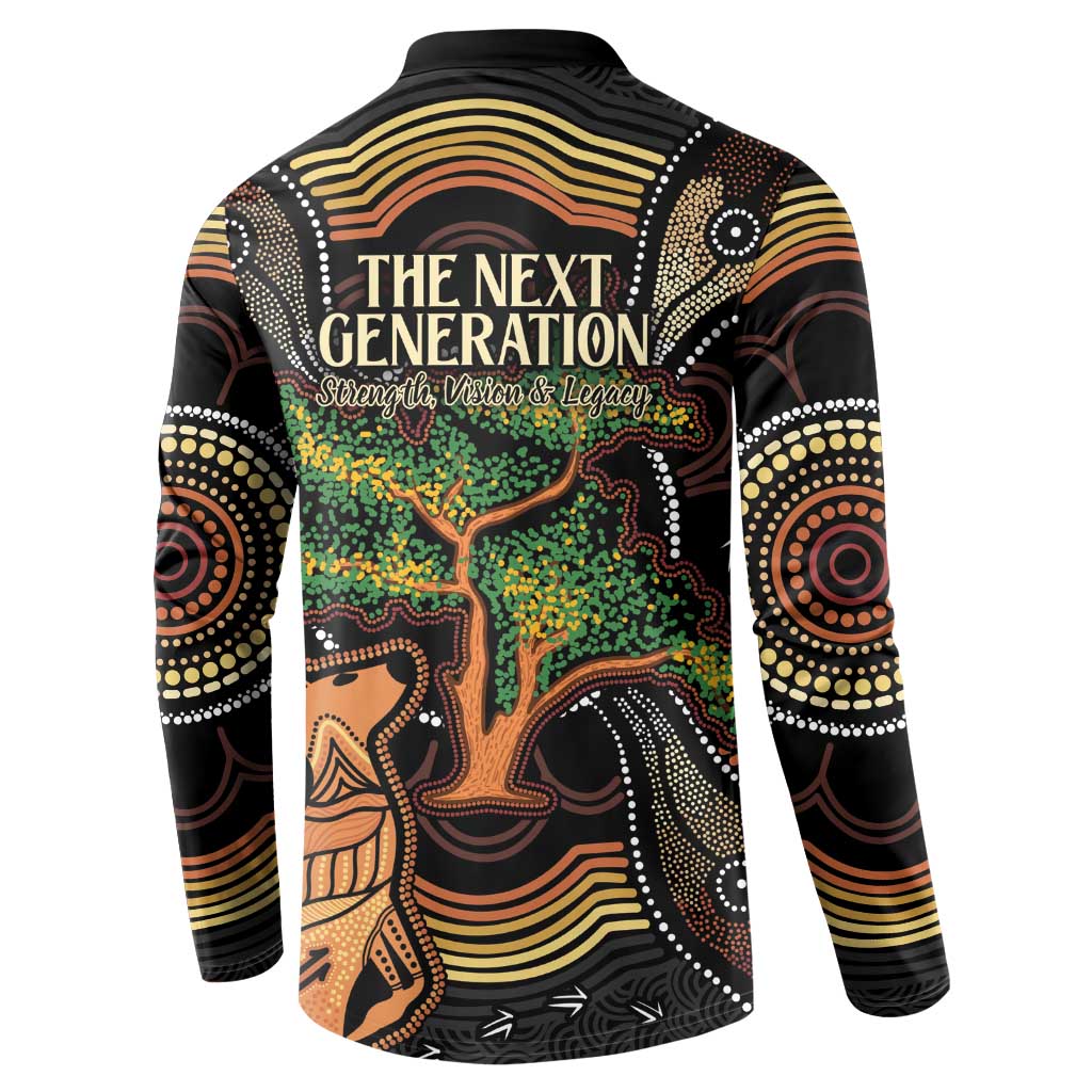 NAIDOC Week 2025 Indigenous Button Sweatshirt Legacies - Tree Of Life