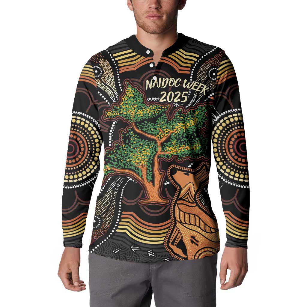 NAIDOC Week 2025 Indigenous Button Sweatshirt Legacies - Tree Of Life