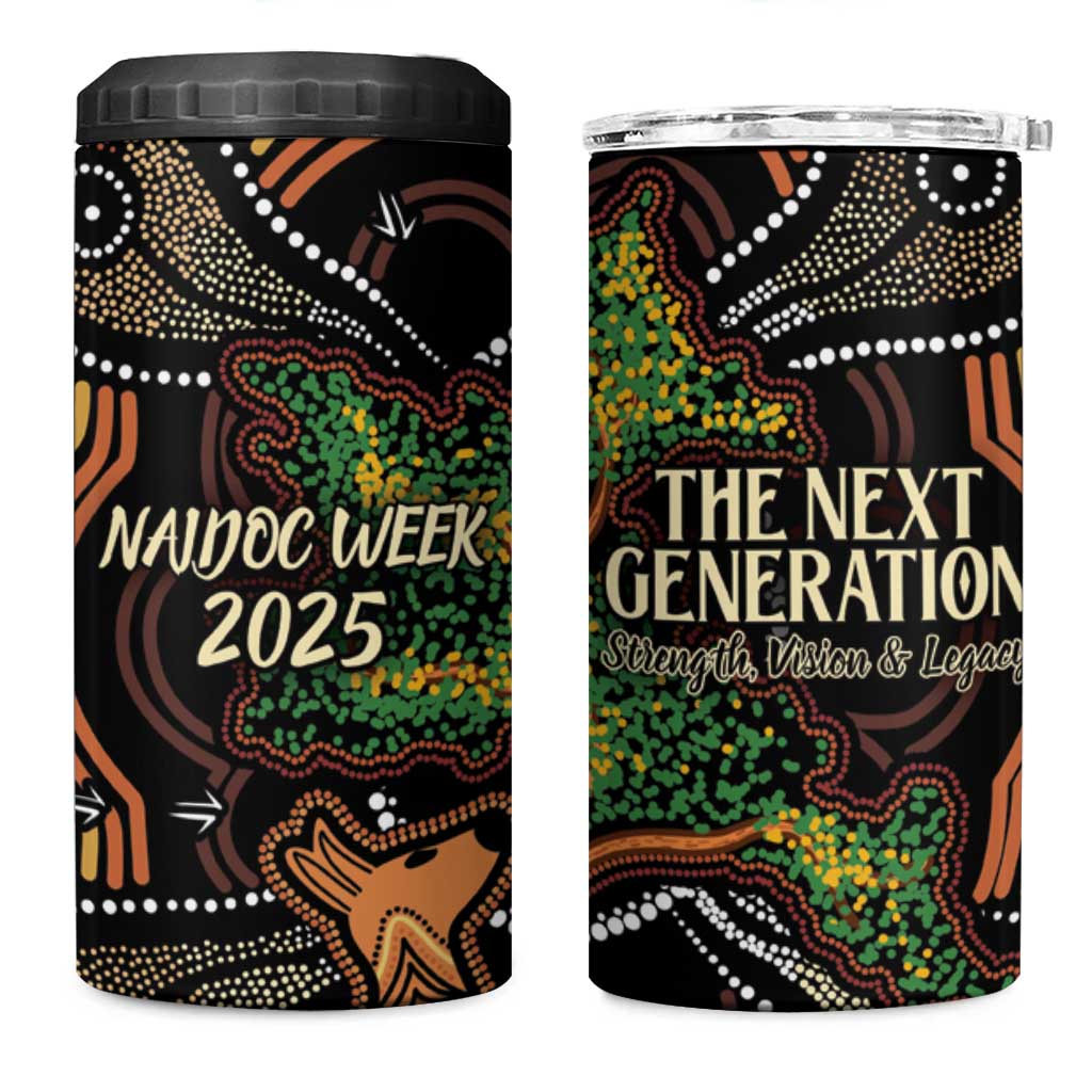 NAIDOC Week 2025 Indigenous 4 in 1 Can Cooler Tumbler Legacies - Tree Of Life