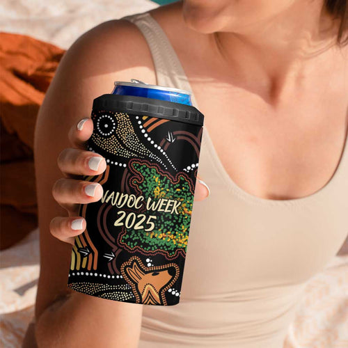 NAIDOC Week 2025 Indigenous 4 in 1 Can Cooler Tumbler Legacies - Tree Of Life