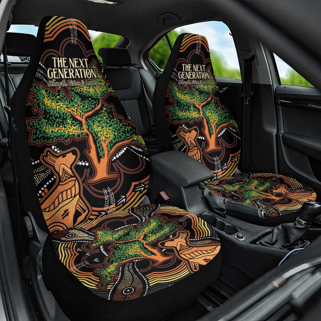 NAIDOC Week 2025 Indigenous Car Seat Cover Legacies - Tree Of Life