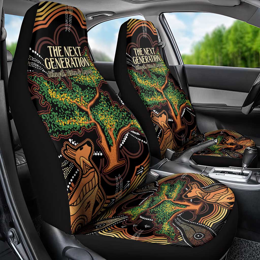 NAIDOC Week 2025 Indigenous Car Seat Cover Legacies - Tree Of Life