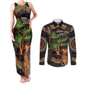 NAIDOC Week 2025 Indigenous Couples Matching Tank Maxi Dress and Long Sleeve Button Shirt Legacies - Tree Of Life
