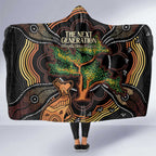 NAIDOC Week 2025 Indigenous Hooded Blanket Legacies - Tree Of Life
