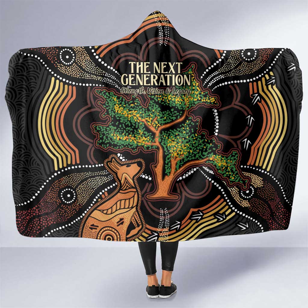 NAIDOC Week 2025 Indigenous Hooded Blanket Legacies - Tree Of Life
