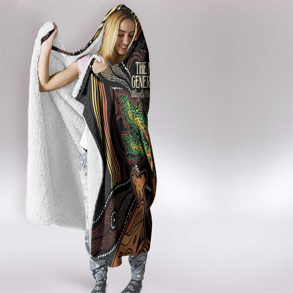 NAIDOC Week 2025 Indigenous Hooded Blanket Legacies - Tree Of Life