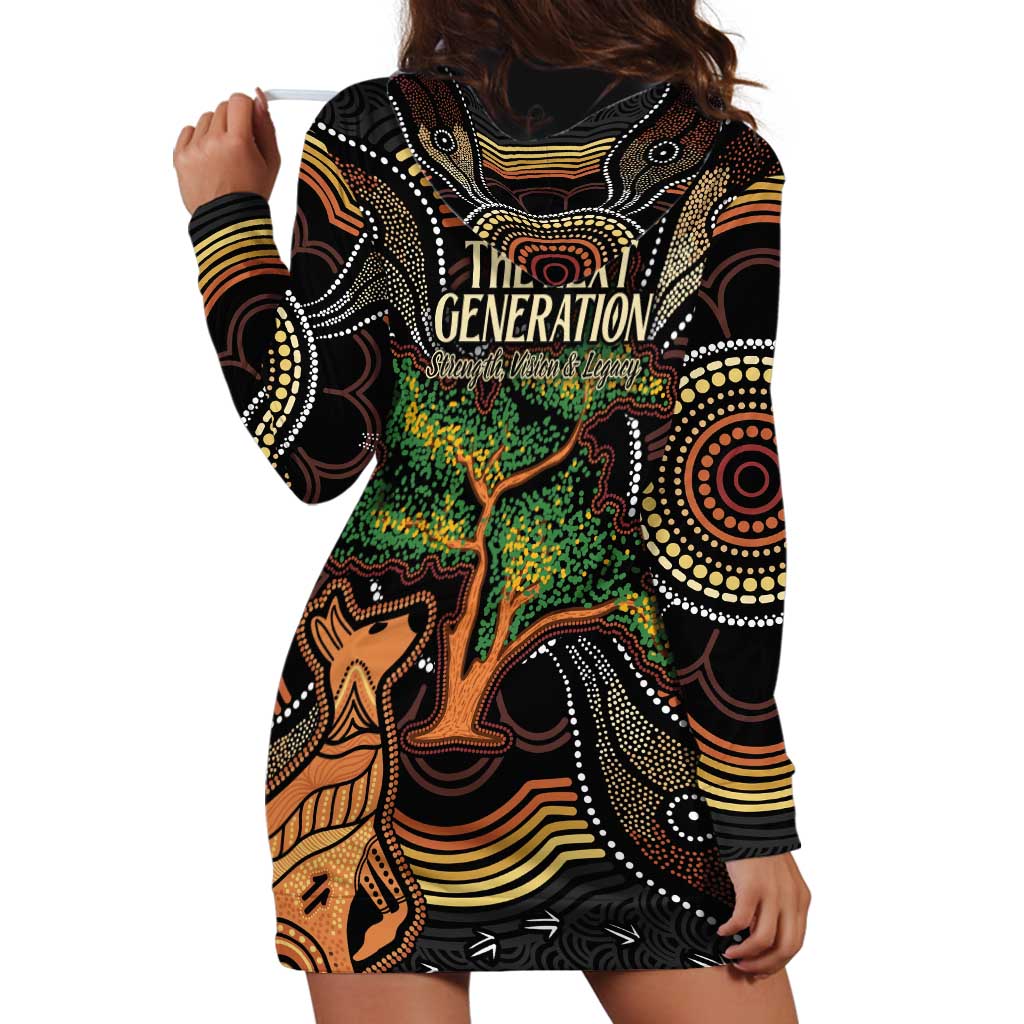 NAIDOC Week 2025 Indigenous Hoodie Dress Legacies - Tree Of Life
