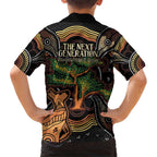 NAIDOC Week 2025 Indigenous Kid Hawaiian Shirt Legacies - Tree Of Life