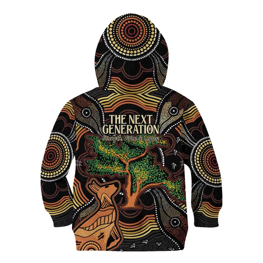 NAIDOC Week 2025 Indigenous Kid Hoodie Legacies - Tree Of Life