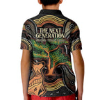 NAIDOC Week 2025 Indigenous Kid Polo Shirt Legacies - Tree Of Life