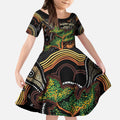 NAIDOC Week 2025 Indigenous Kid Short Sleeve Dress Legacies - Tree Of Life